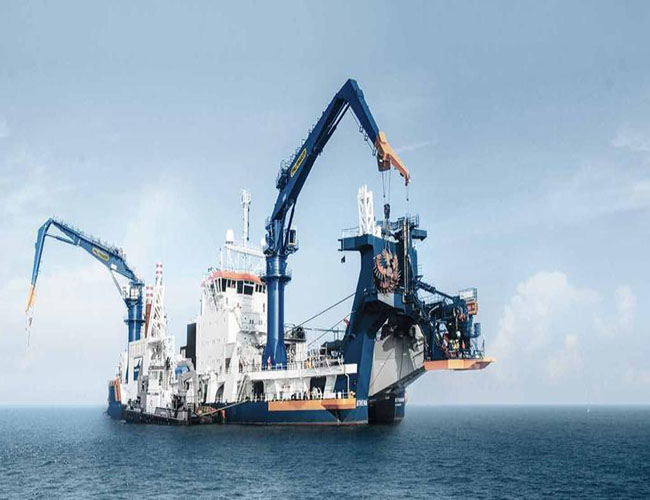 Piattaforma marina della nave della gru telescopica dell'asta dell'articolazione idraulica di 2.5t 22m Crane.jpg 2.5t 22m Hydraulic Knuckle Telescopic Boom Crane Marine Ship Deck Crane.jpg