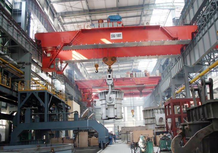 QD Travelling 350 Ton Overhead Crane